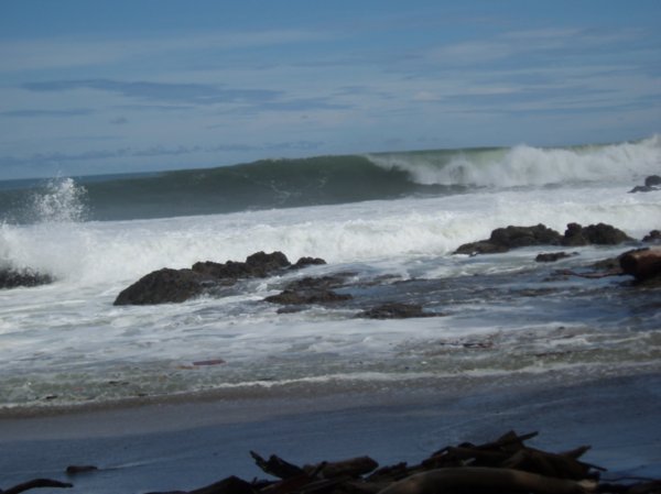 The surf was pumping just b4 I left Montezuma
