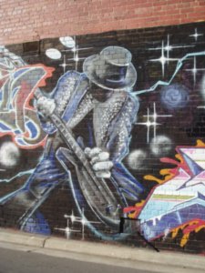 Funky graff in Richmond