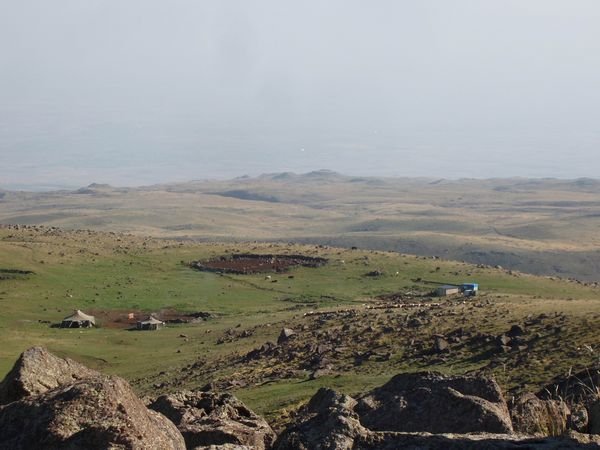 Kurd summer camp near Amberd