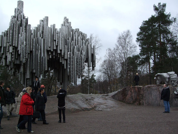 Sibelius monument Helsinki