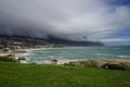 Weather moving into Cape Town