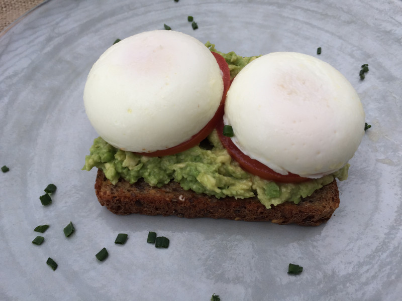Poached eggs and Avacado Toast