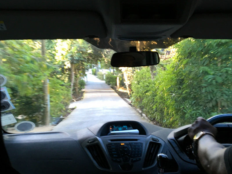 Driving on narrow roads