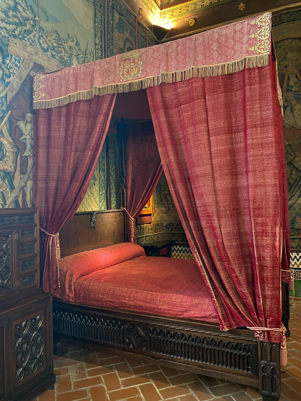King's bedroom at the Castle