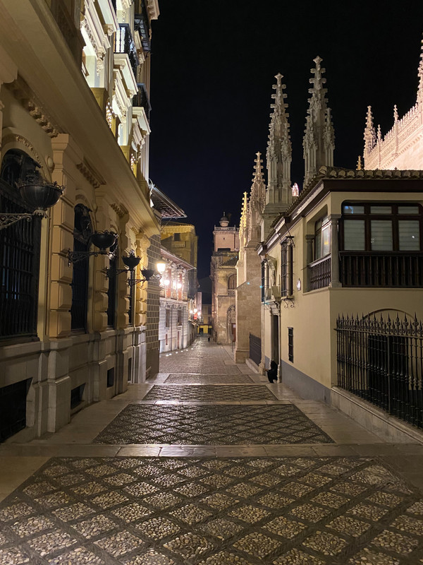 Lovely small streets of Granada