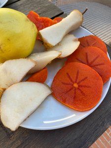 Pears & Persimmon
