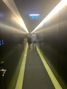 Strange hallway in our hotel