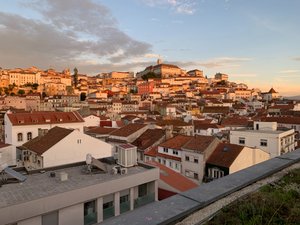 Coimbra as the sun starts to set....