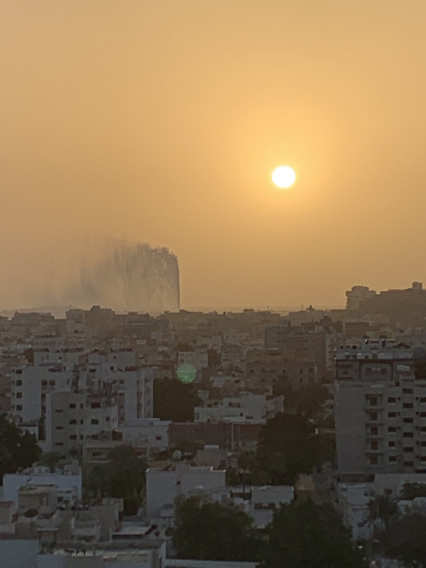 Sunset over Jeddah