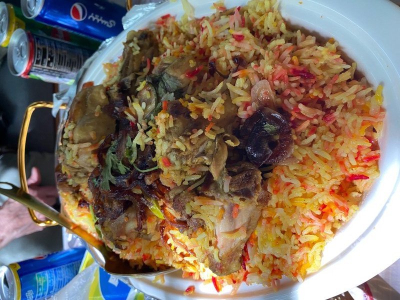 Rice with Goat Meat