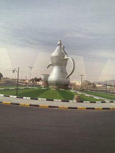 Coffee Pot Statue