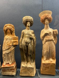 Antiquities at the Archeological Museum