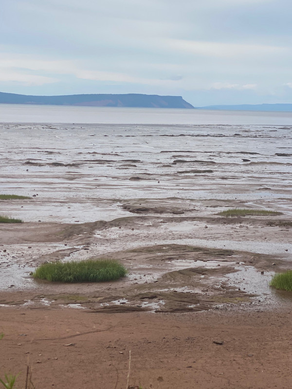 Low, low tide of Bay of Fundy