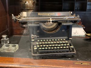 Very old typewriter