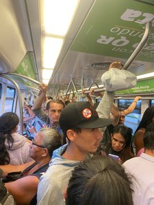 Crowded Metro