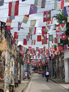 Colorful Cartagena Streets