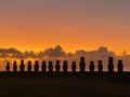 Sunrise Happiness Rapa Nui!