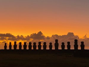 Sunrise Happiness Rapa Nui!