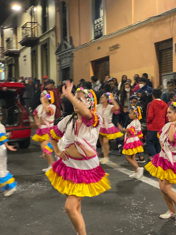 Carnival in Quito