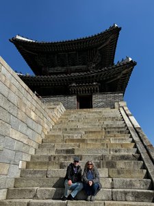 Enjoying Suwon Fortress
