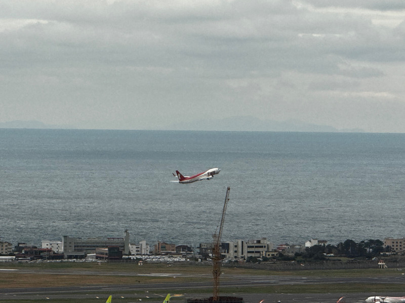 Flights take off in Jeju