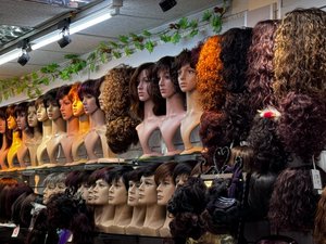 Wigs at Market