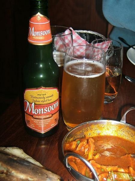 Indian Food and Beer