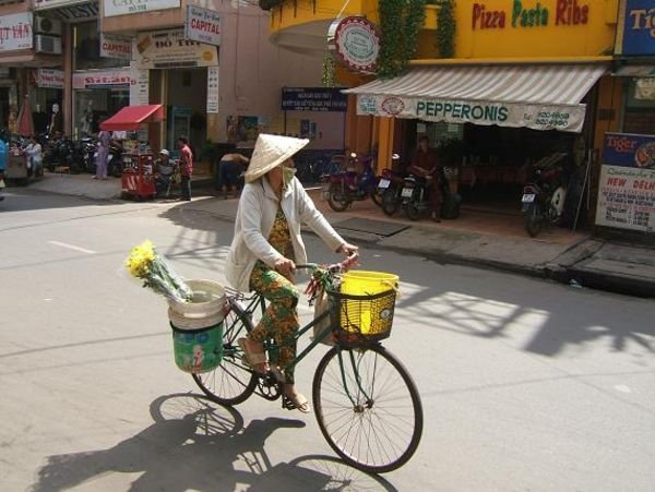 Vietnamese Woman in Saigon