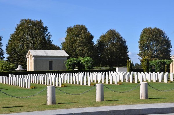 British graveyard in Bayeux