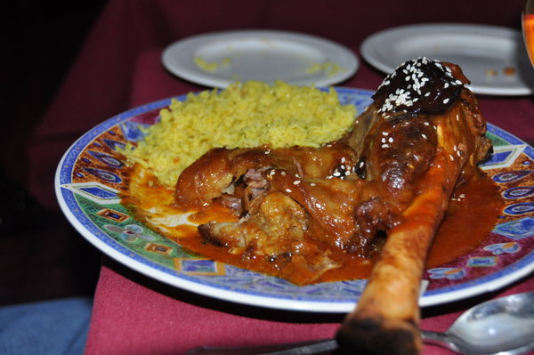 Dinner at Marrakesh
