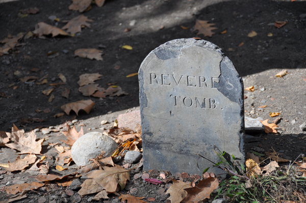 Another Paul Revere headstone