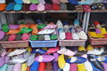 Shoes at market