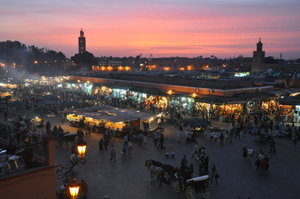 Sunsetting Marrakesh
