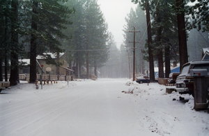 Our snowy street
