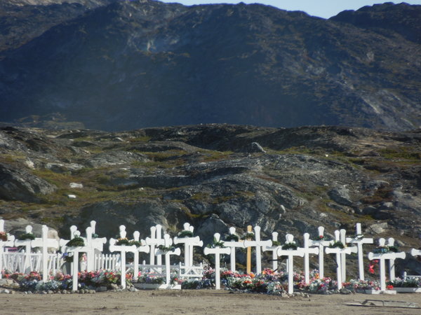 Graveyard in Greenland