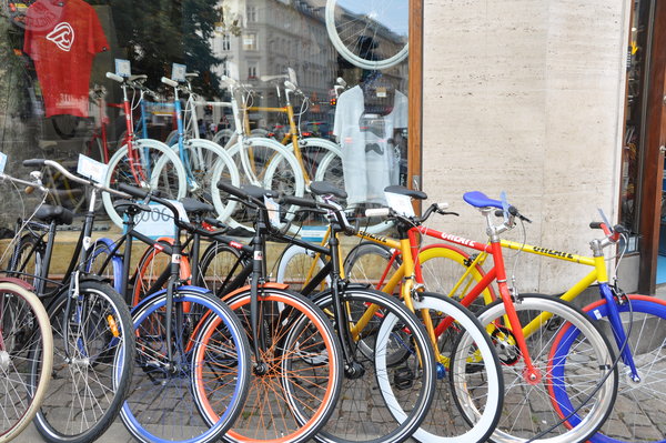  A city of bikes