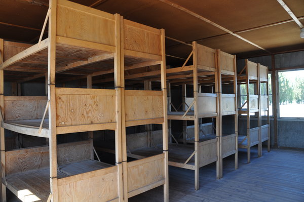 Bunks were packed 