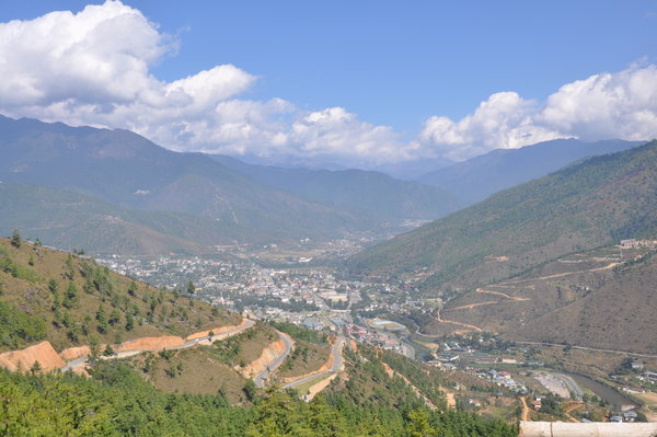 Thimphu from view point