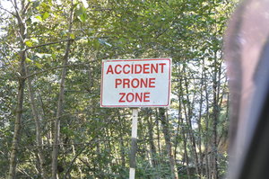 Accident prone area