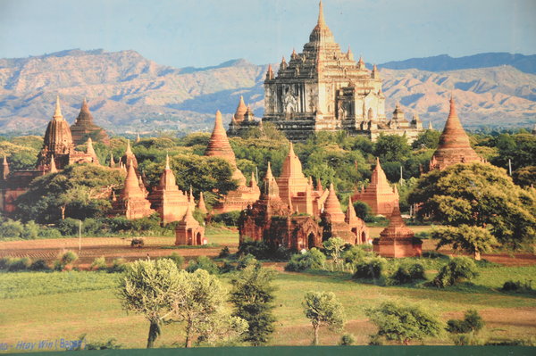 Fields of pagodas