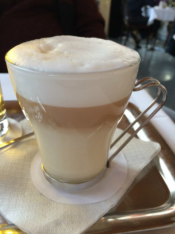 Latte in Vienna