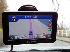 GPS says go straight