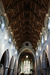 Ceiling at St. Canice Cathedral