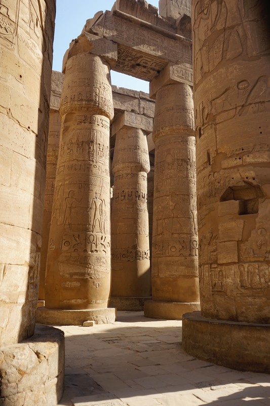 Karnak Temple Columns