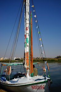 Our felucca leaving us