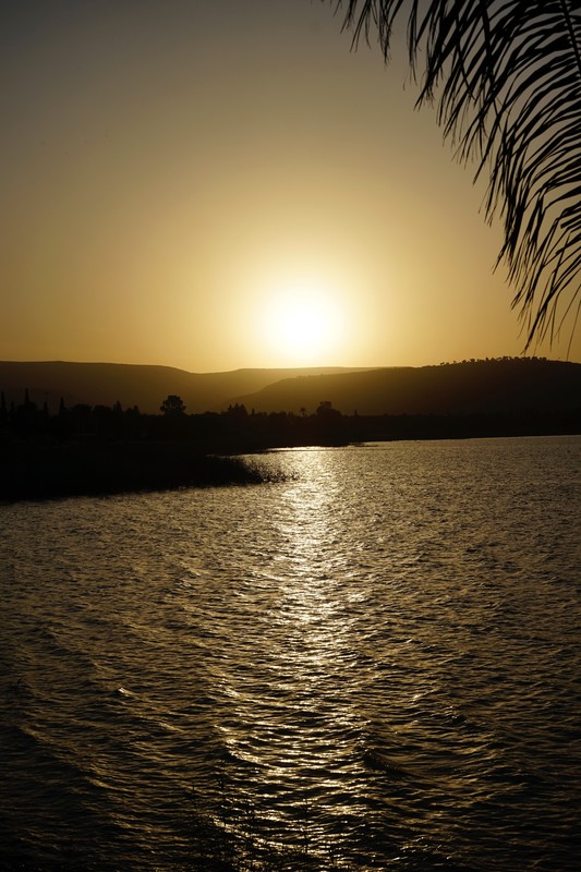 Sunset Sea of Galilee