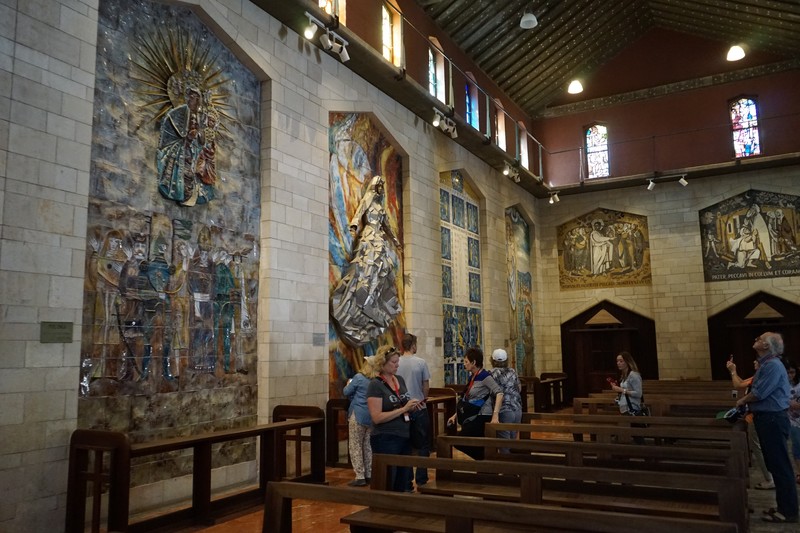 Mosaics in the Church of the Annunciation