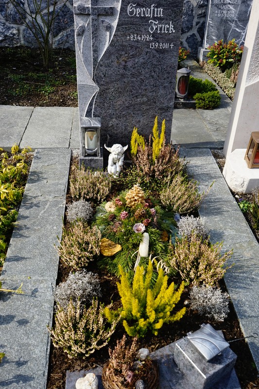 Graves nurtured and cared for