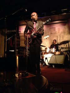 Mr. Sipp playing his Epiphone