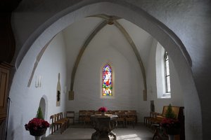Church altar in Guggisberg